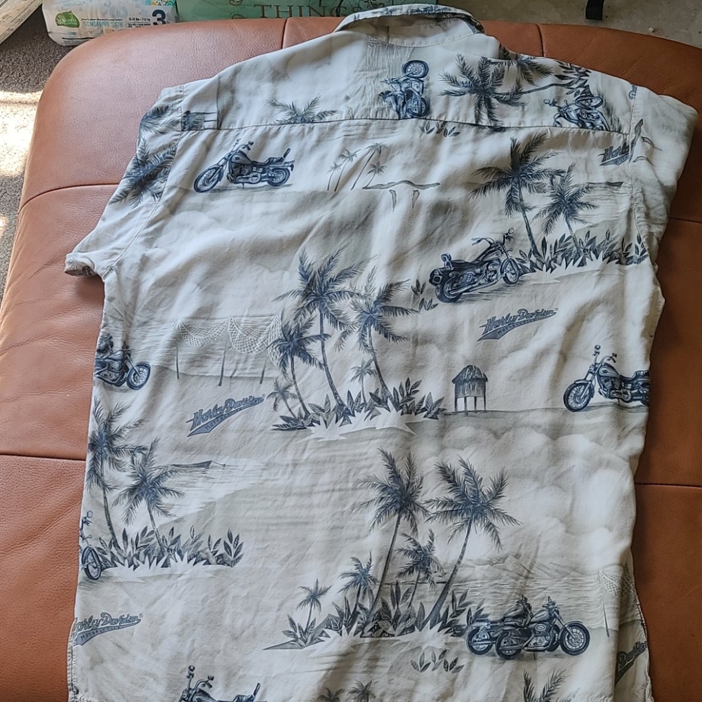 Harley-Davidson aloha button down - Picture 5 of 5